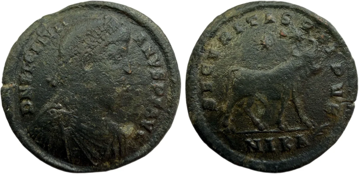 Julian II Double Maiorina-AE 1