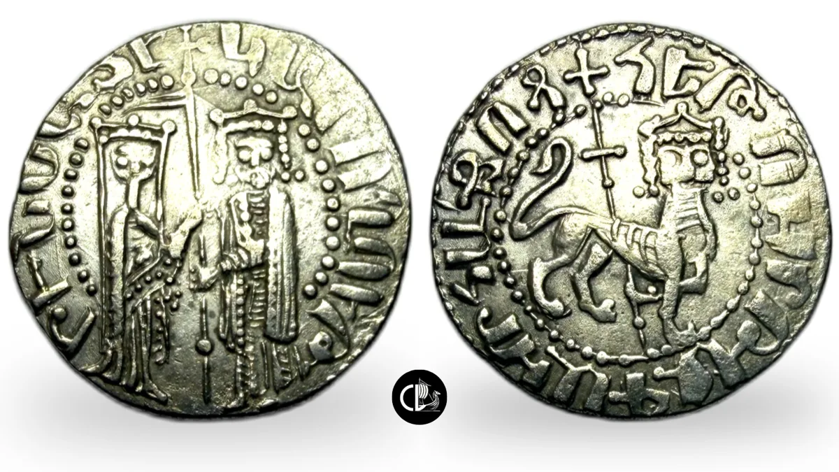 Armenia, Royal . Hetoum I and Zabel. AD 1226-1270