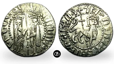 Armenia, Royal . Hetoum I and Zabel. AD 1226-1270