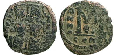 Justin II - Follis - Constantinople - SB 360