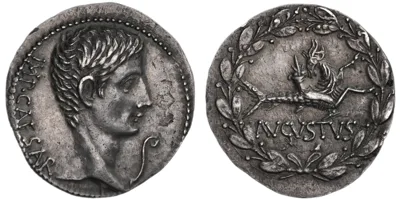AUGUSTUS, 27 BC - 14 AD. Cistophorus, Pergamon, 27-26 BC.