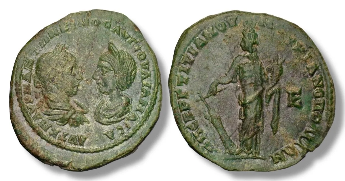 Elagabalus & Julia Maesa. AD 218-222