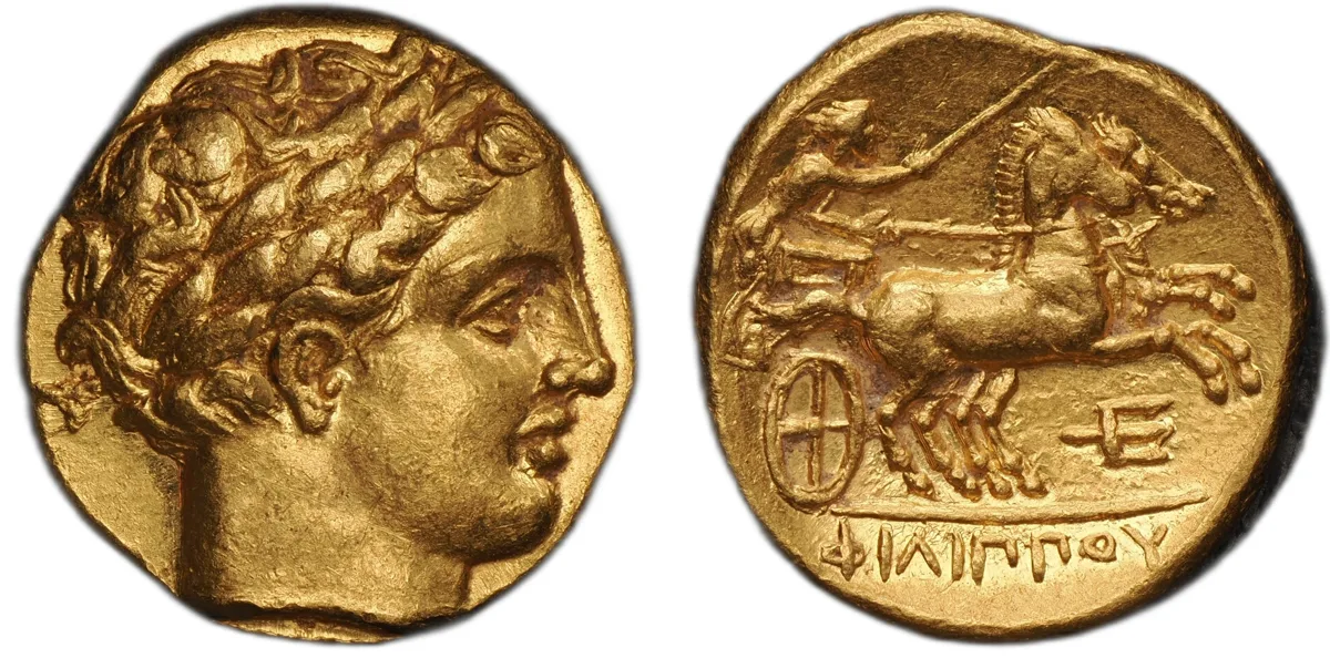 Macedon. Philip II, 359–336 BC, and posthumous. AV Stater