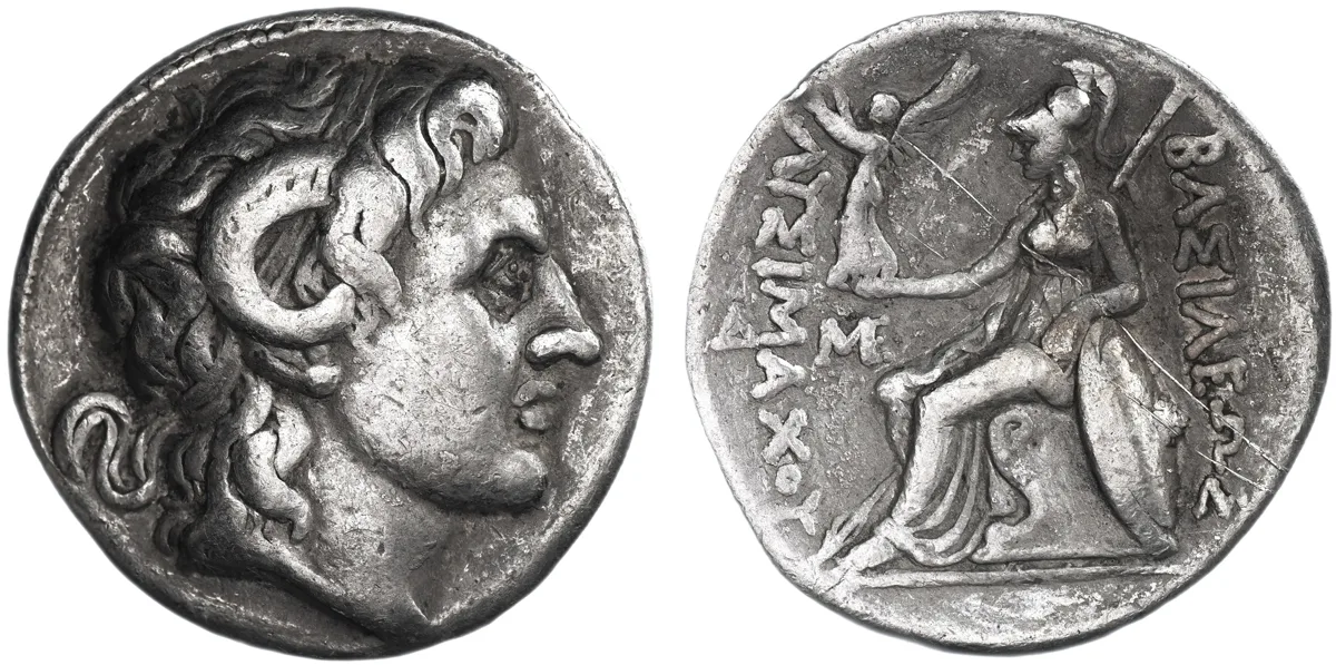 Lysimachos. 305-281 BC, Tetradrachm