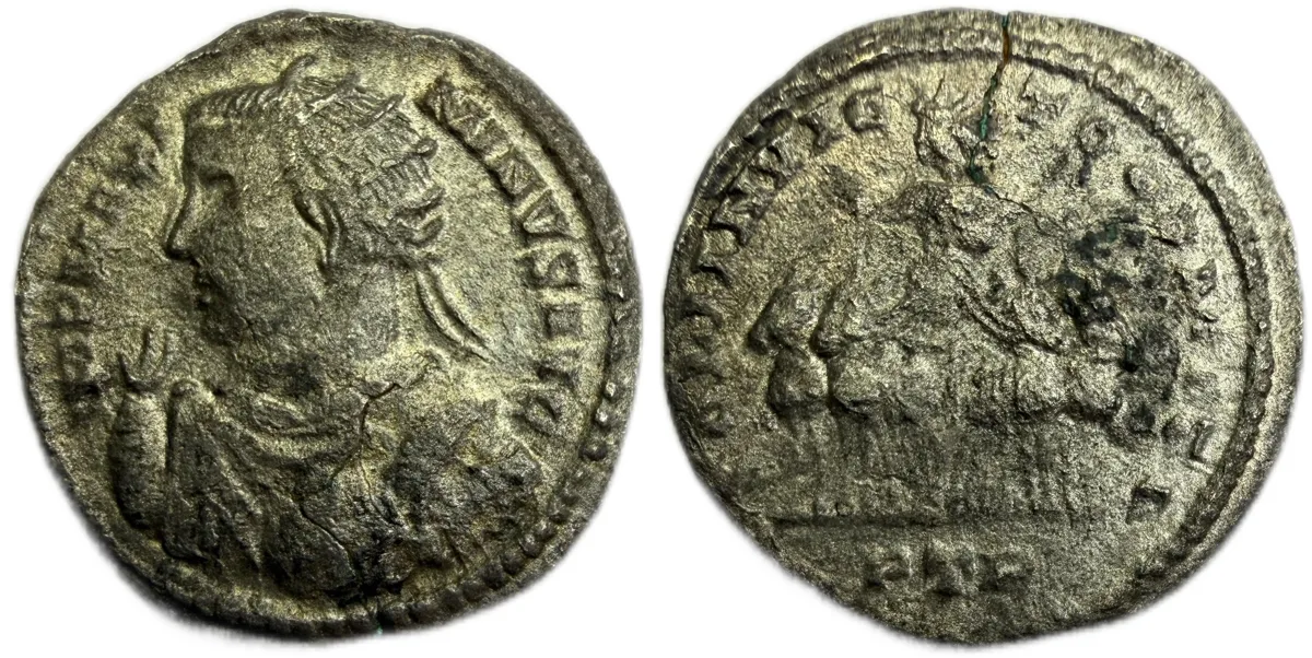 Manimanius II Daia  Pseudo-Argenteus