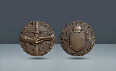 GERMANY. Medal from Karl Goetz. 1914.