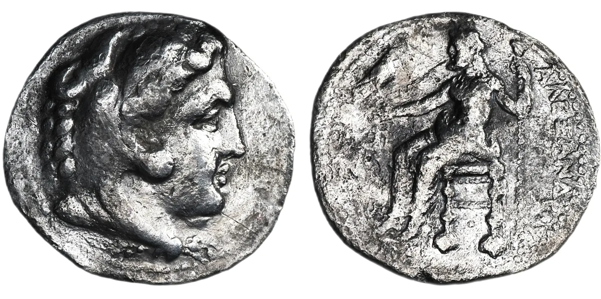 Tetradrachm, in the name of Alexander III