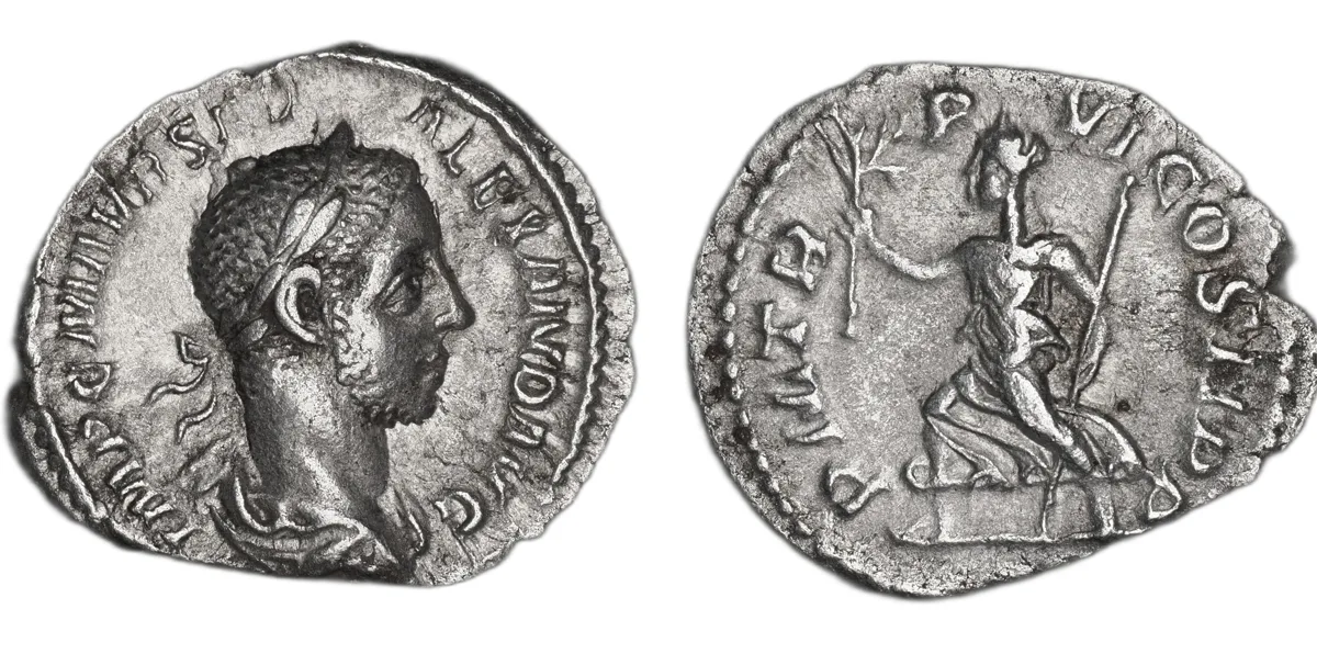 Severus Alexander, denarius, silver, reign 222-235, struck 227