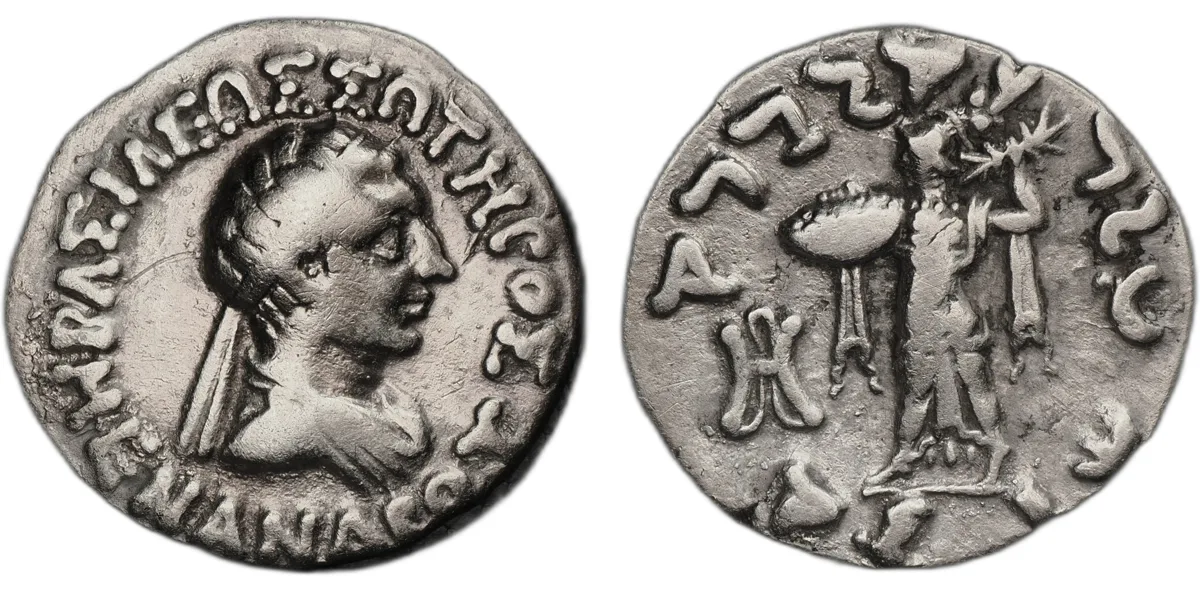 Menander I, 165-130 BC, Drachm