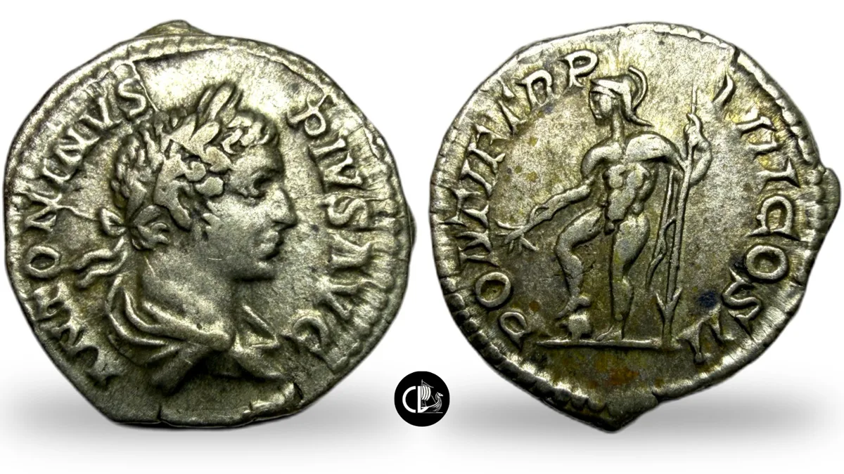 Caracalla, Denarius. Rome, AD 205