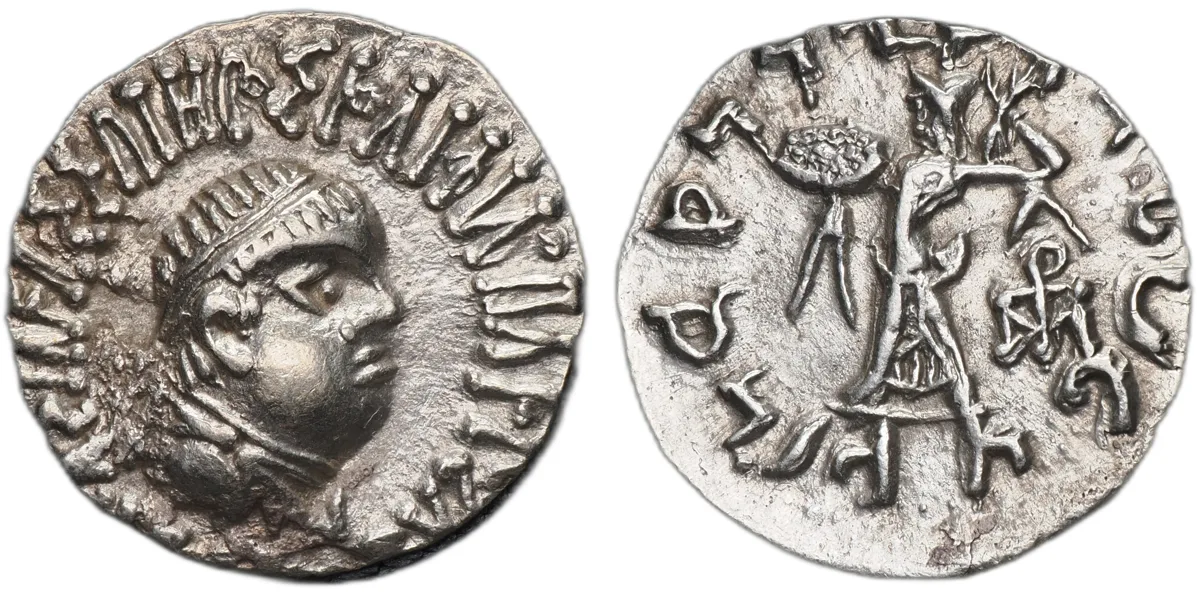 Apollodotos II, 85-65 BC, Drachm