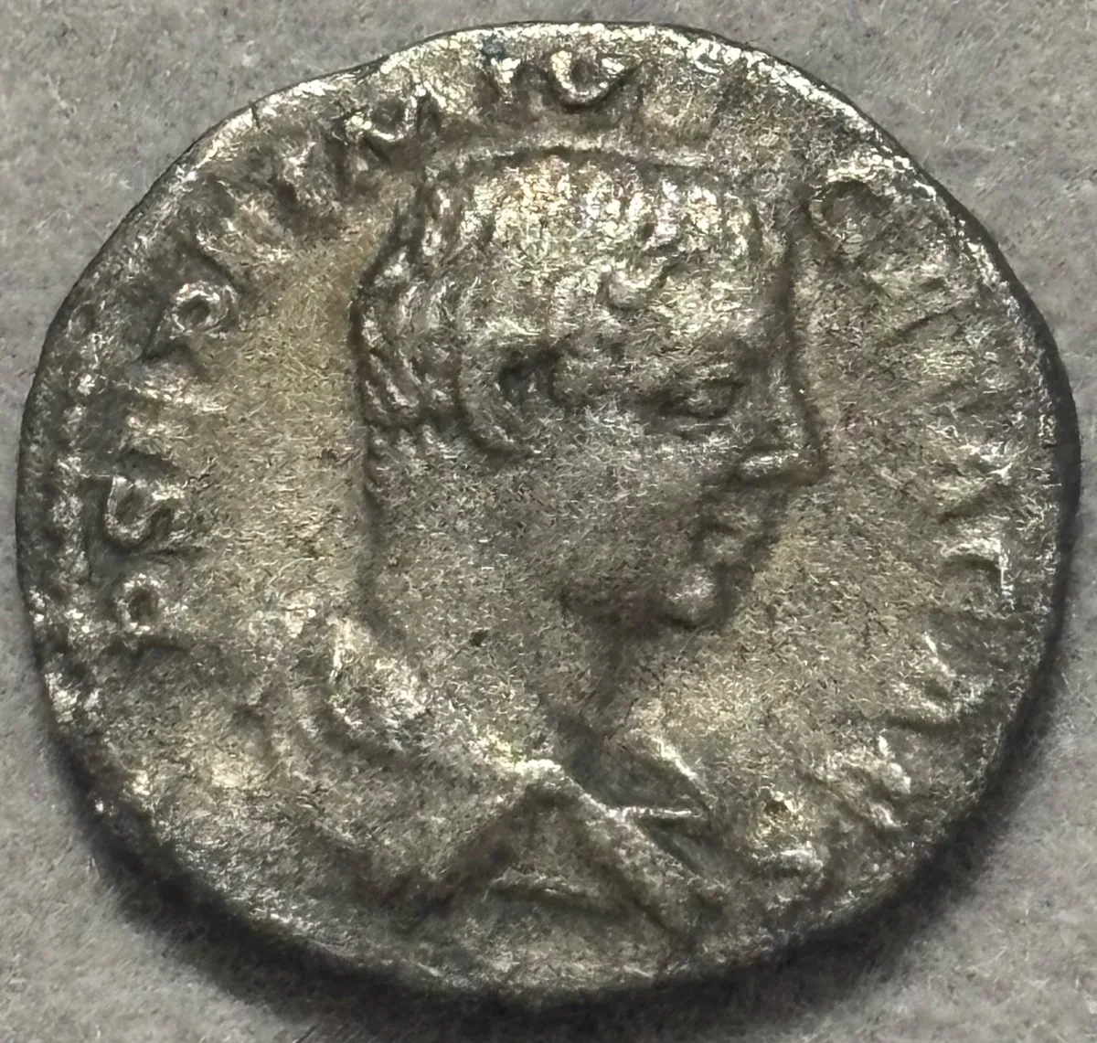 Geta as Caesar 198-209 Denarius ROME