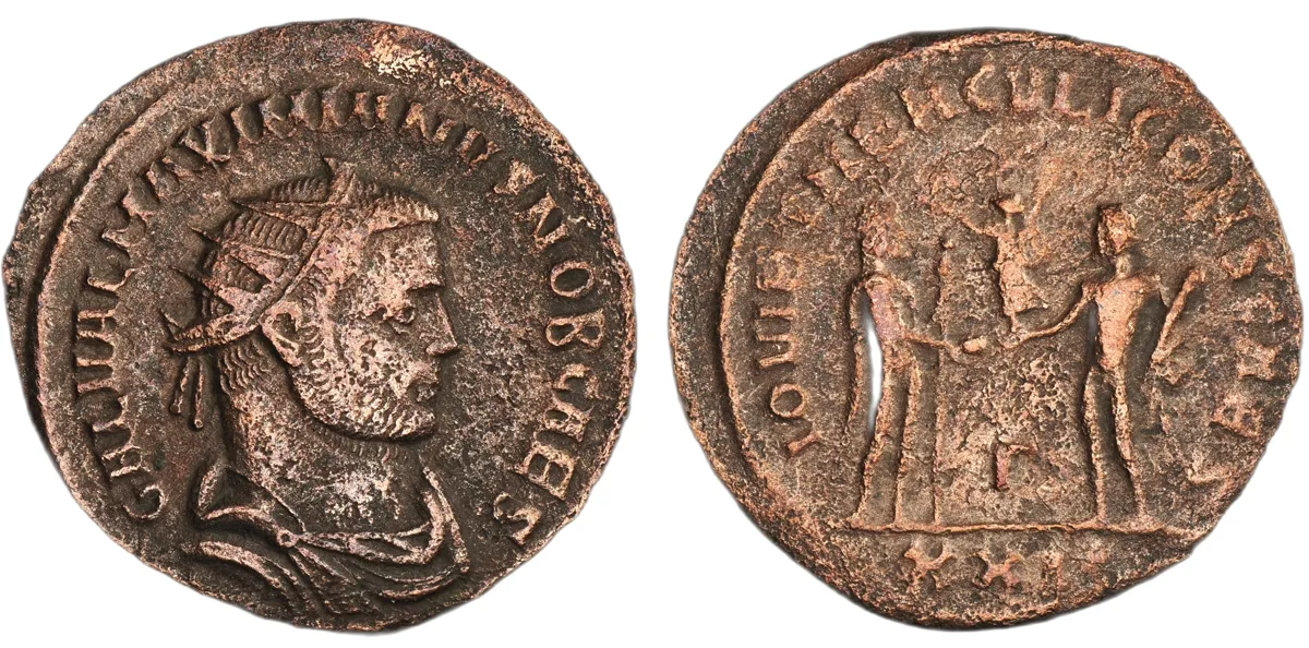 Galerius, as Caesar, AE Radiatus