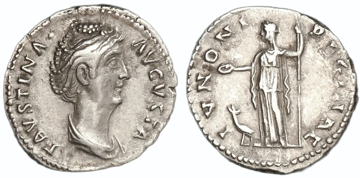 Faustina, 138-140, Denarius