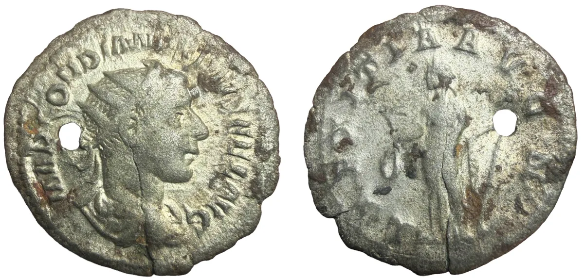 Gordian III. AD 238-244. AR Antoninianus.