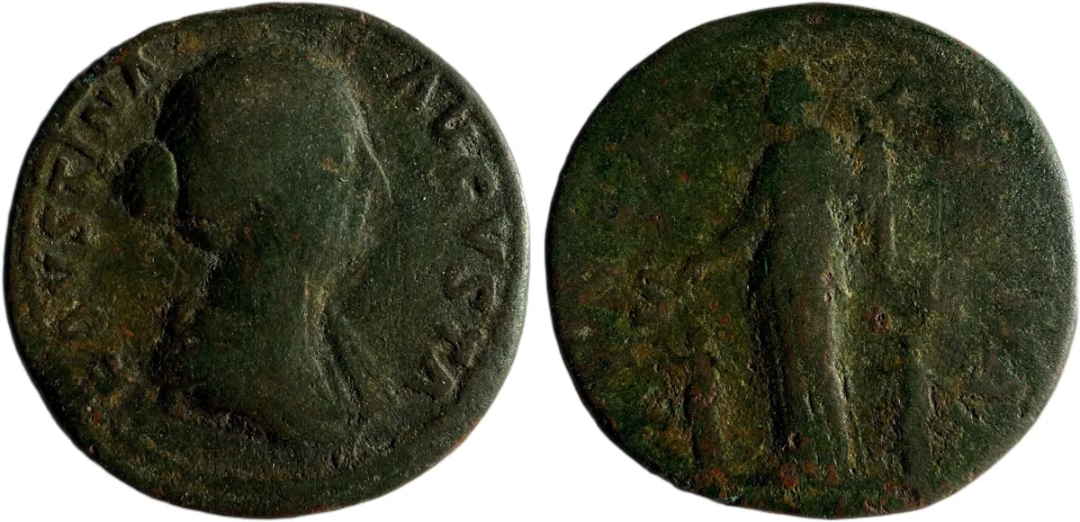 Faustina Sestertius