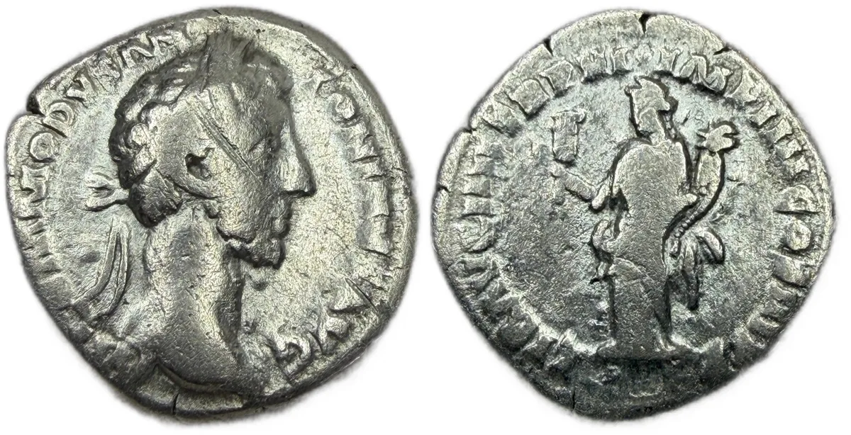 Commodus (AD 177-192) Roman AR silver denarius Liberalitas RIC 36a