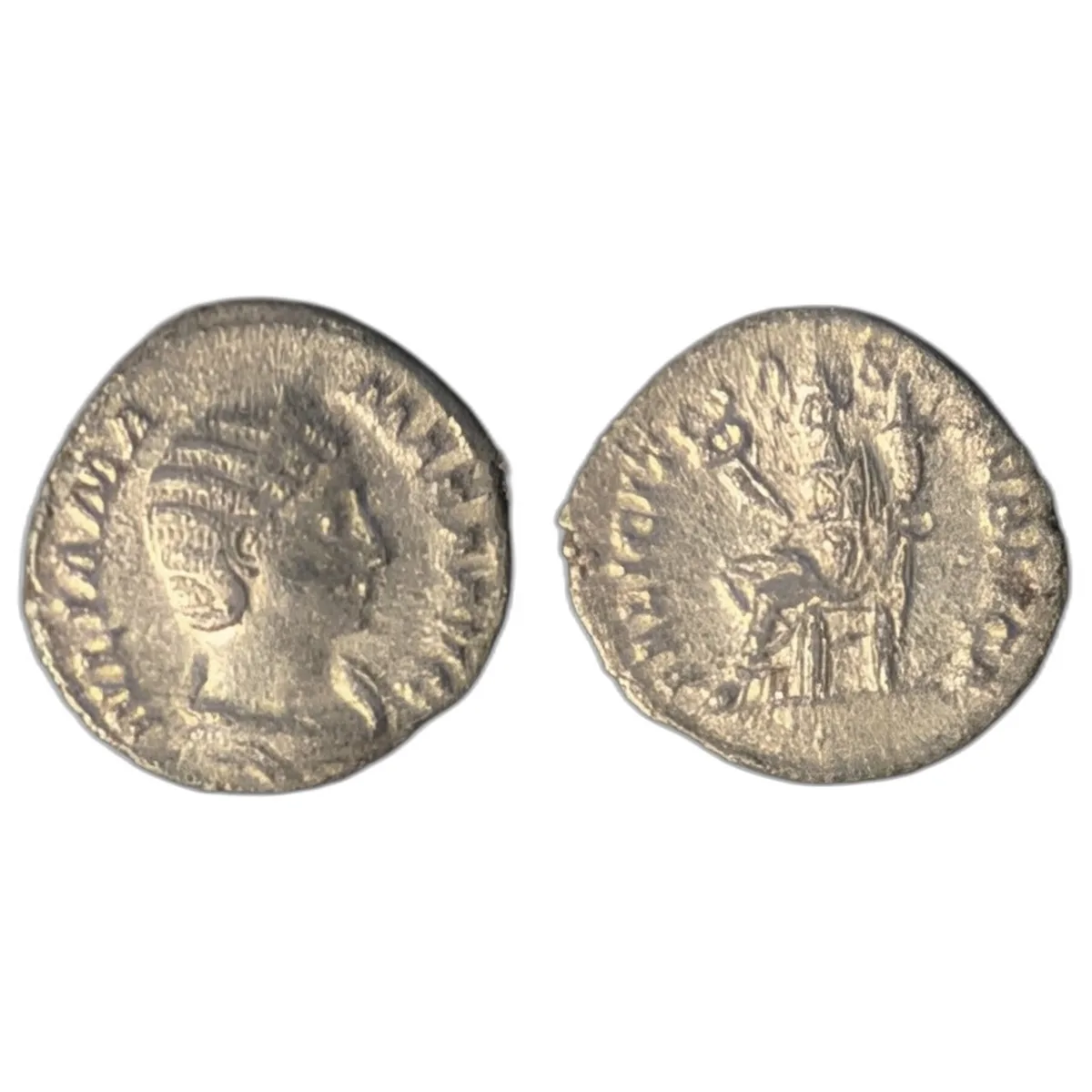 Julia Mamaea Denarius - FELICITAS PVBLICA - RIC 338
