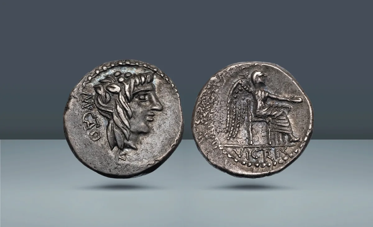 Roman Republic, Italy. M. Cato, Rome, c. 89 BC