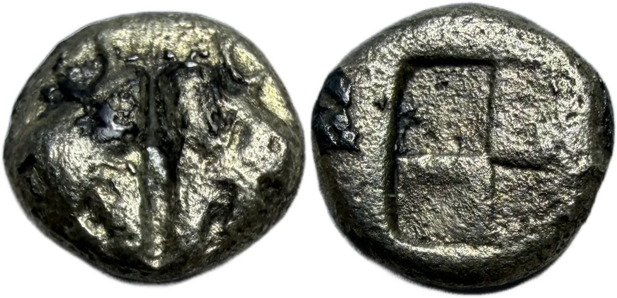 LESBOS. Uncertain mint. 1/12 Stater. Circa 500-450 BC.