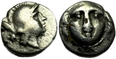 PISIDIA, Selge. AR Obol. Circa 350-300 BC.