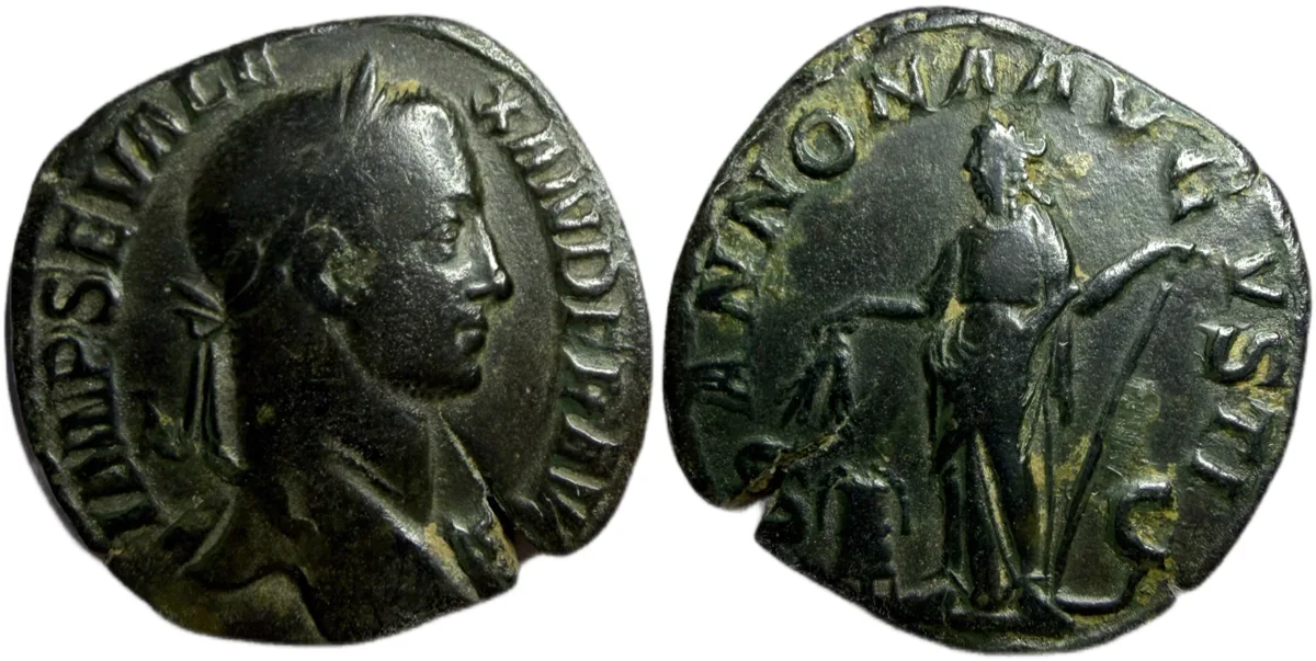 Severus Alexander, Sestertius. Rome. AD 231