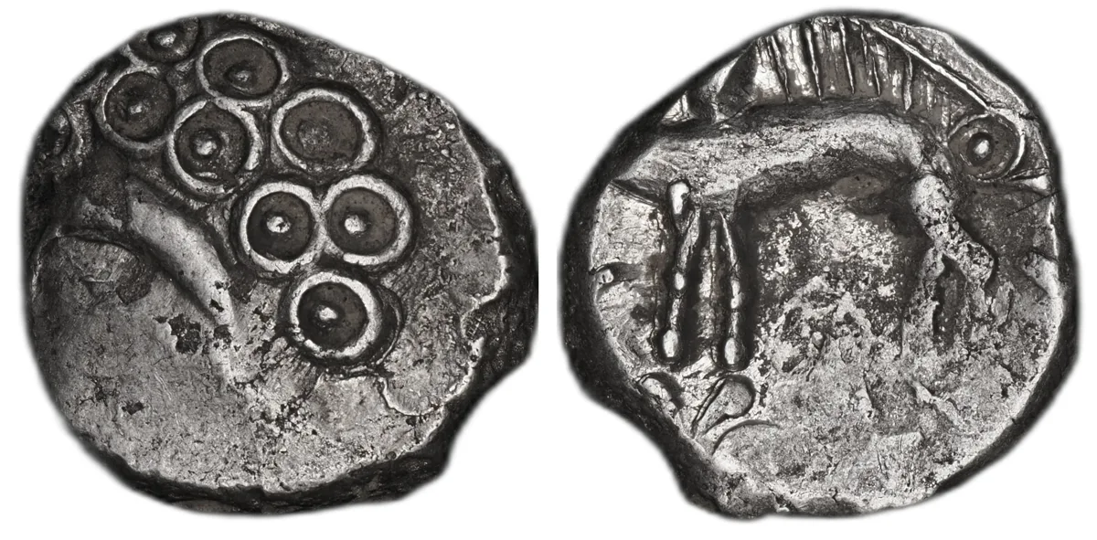 Sequani (Besançon), denarius, silver, reign 57-50 BC, minted 57-50 BC