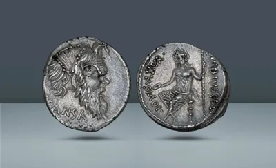 Roman Republic, Italy. C. Vibius C.f. Cn. Pansa Caetronianus, Rome, c. 48 BC