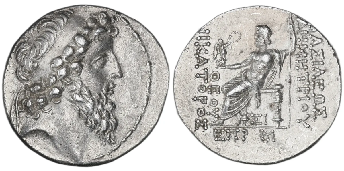 SELEUCID KINGDOM — Demetrios II Nikator. Second reign, 129 – 125 BC.