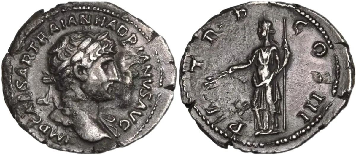 Roman Imperial. Hadrian.