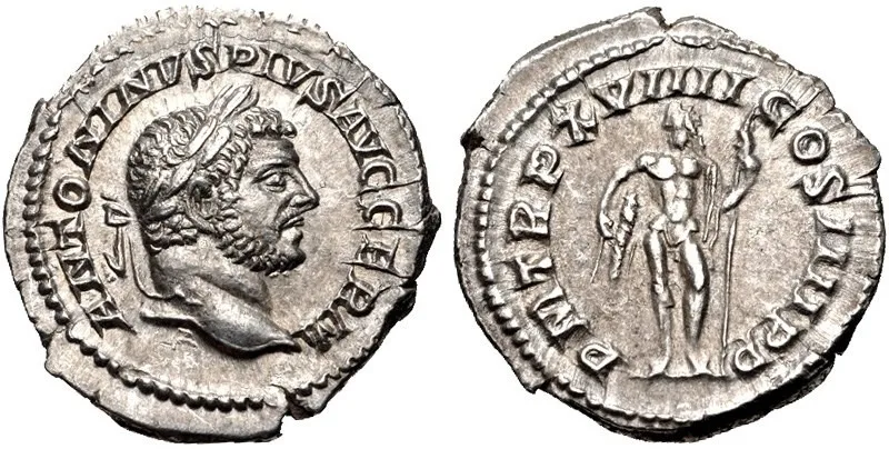 Caracalla. AD 198-217. AR Denarius