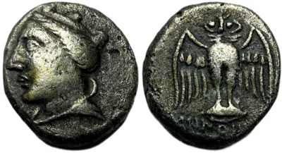 PONTOS. Amisos. Siglos or Drachm. Menofiloy magistrate