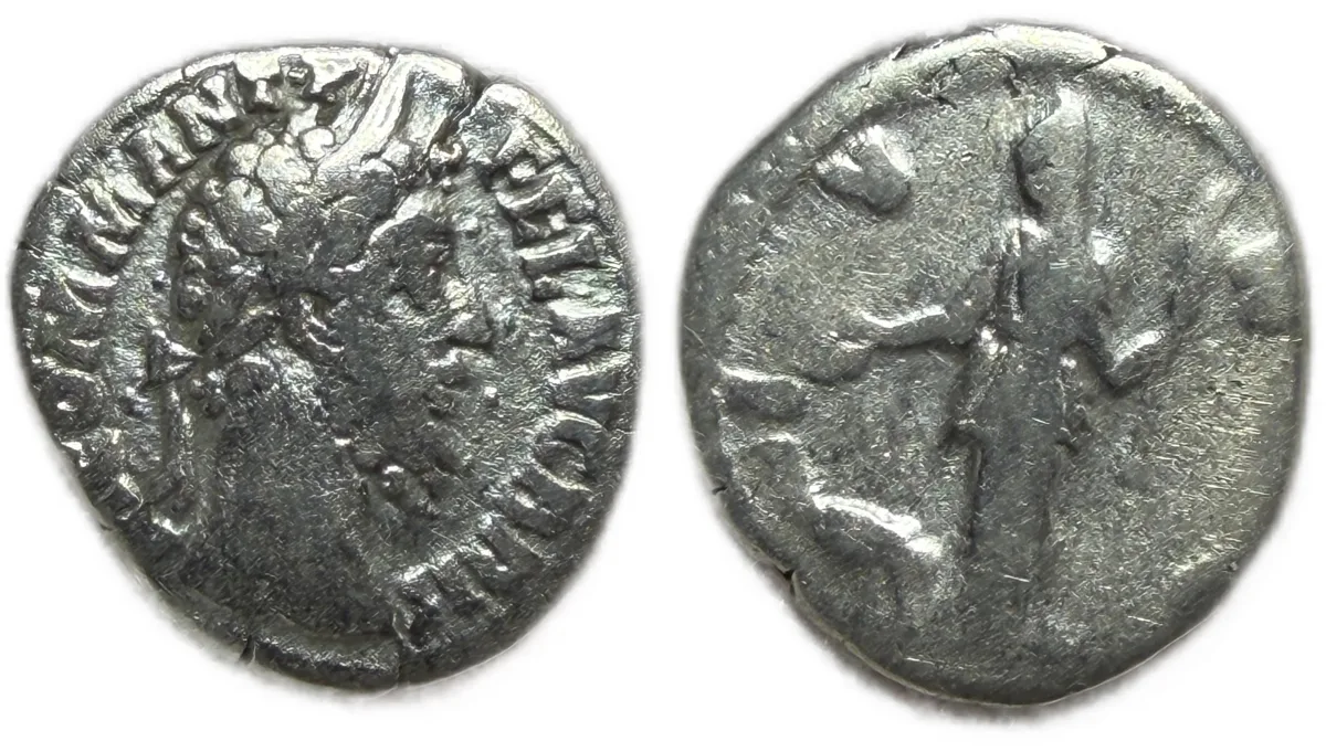 Commodus (177-192) AR Denarius (Silver, 2.63g, 17mm) Rome, 188 AD