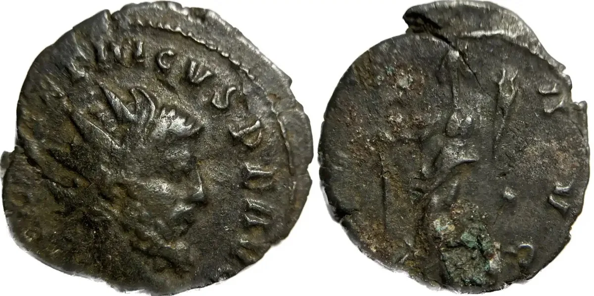 Tetricus I AE Antoninianus | 2.2g, 18mm | PAX AVG