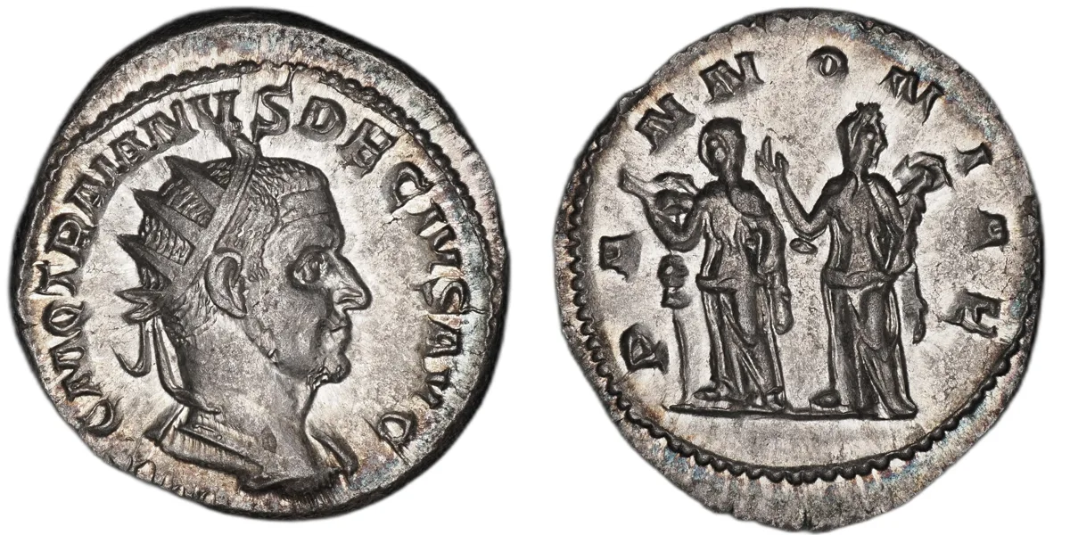 Decius, Antoninianus, silver, reign 249-251, minted 249-251