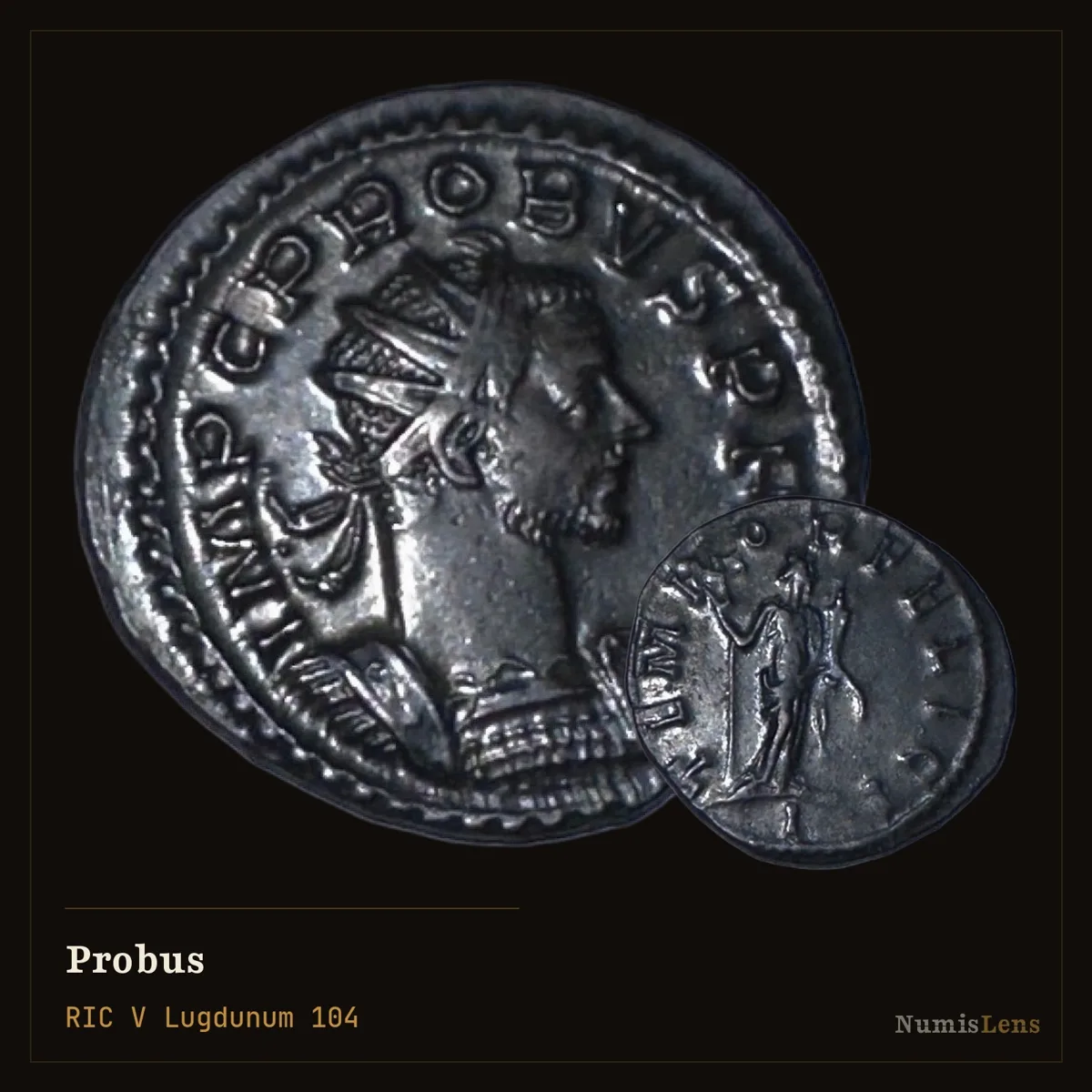 Probus — Antoninianus, TEMPOR FELICI, Lugdunum