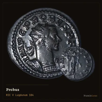 Probus — Antoninianus, TEMPOR FELICI, Lugdunum