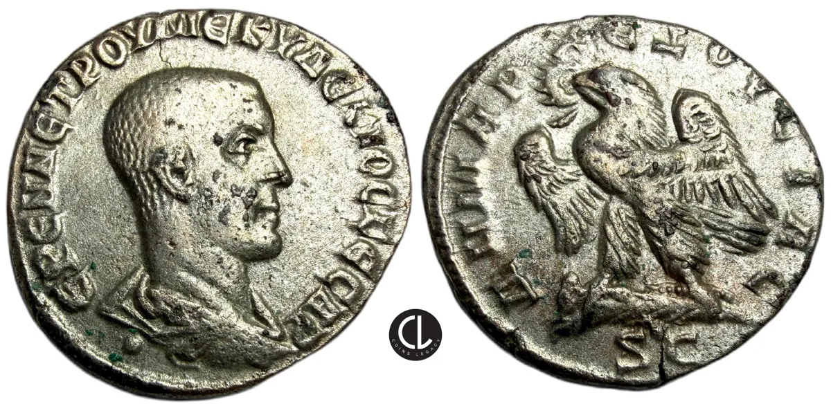 SELEUCIS and PIERIA, Antioch. Herennius Etruscus. AD 249-251.