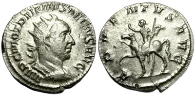 Trajan Decius. AR Antoninianus. Rome. AD 250