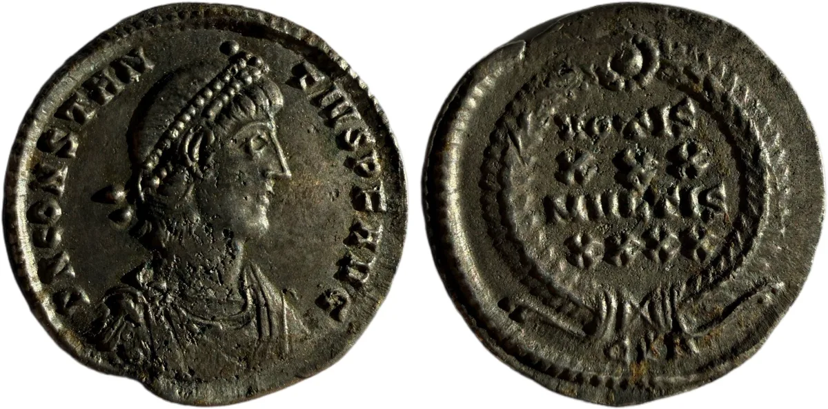 Constantius II AR Siliqua
