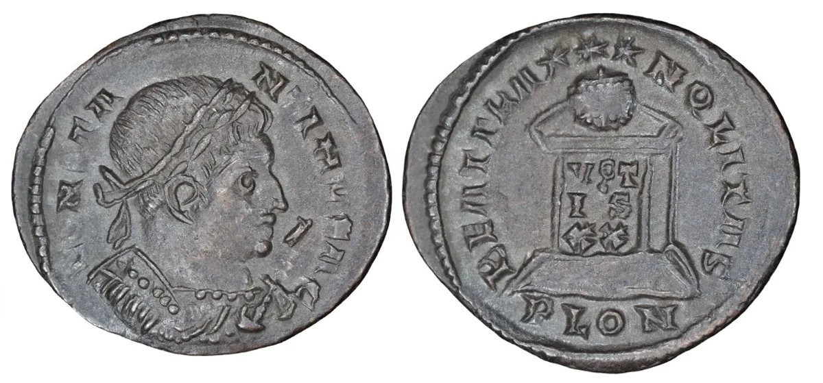 Constantine I 'The Great' 306-337 AD AE Coin • London Mint