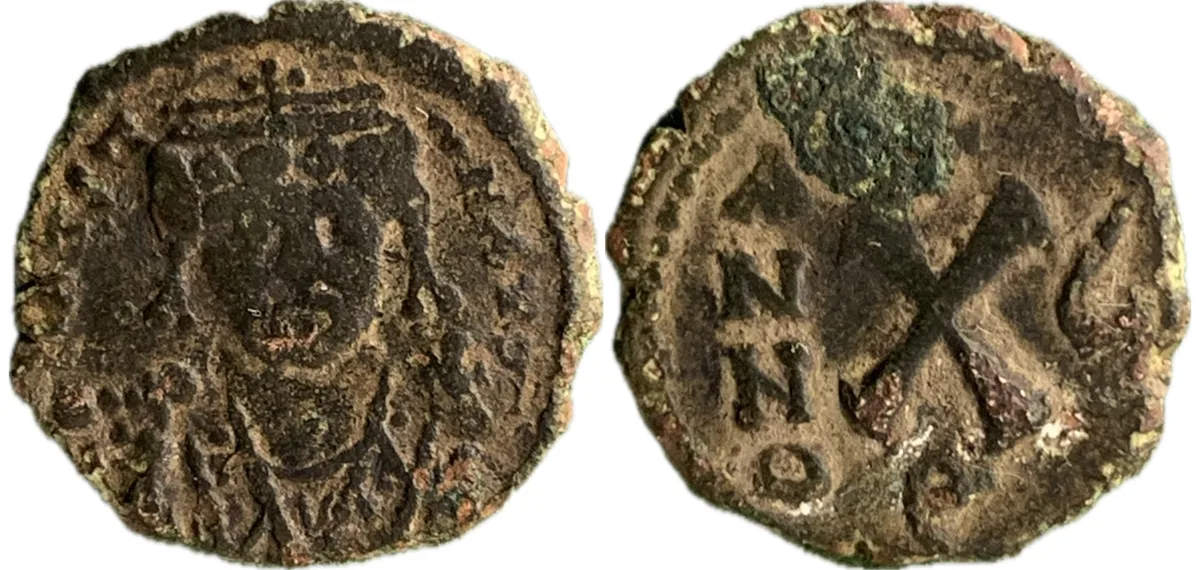 Maurice Tiberius - decanummium- Antioch (Theoupolis) - SB 536