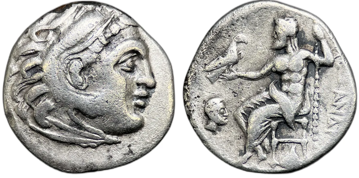 Kings of Macedon Antigonos I in the name of Alexander 3