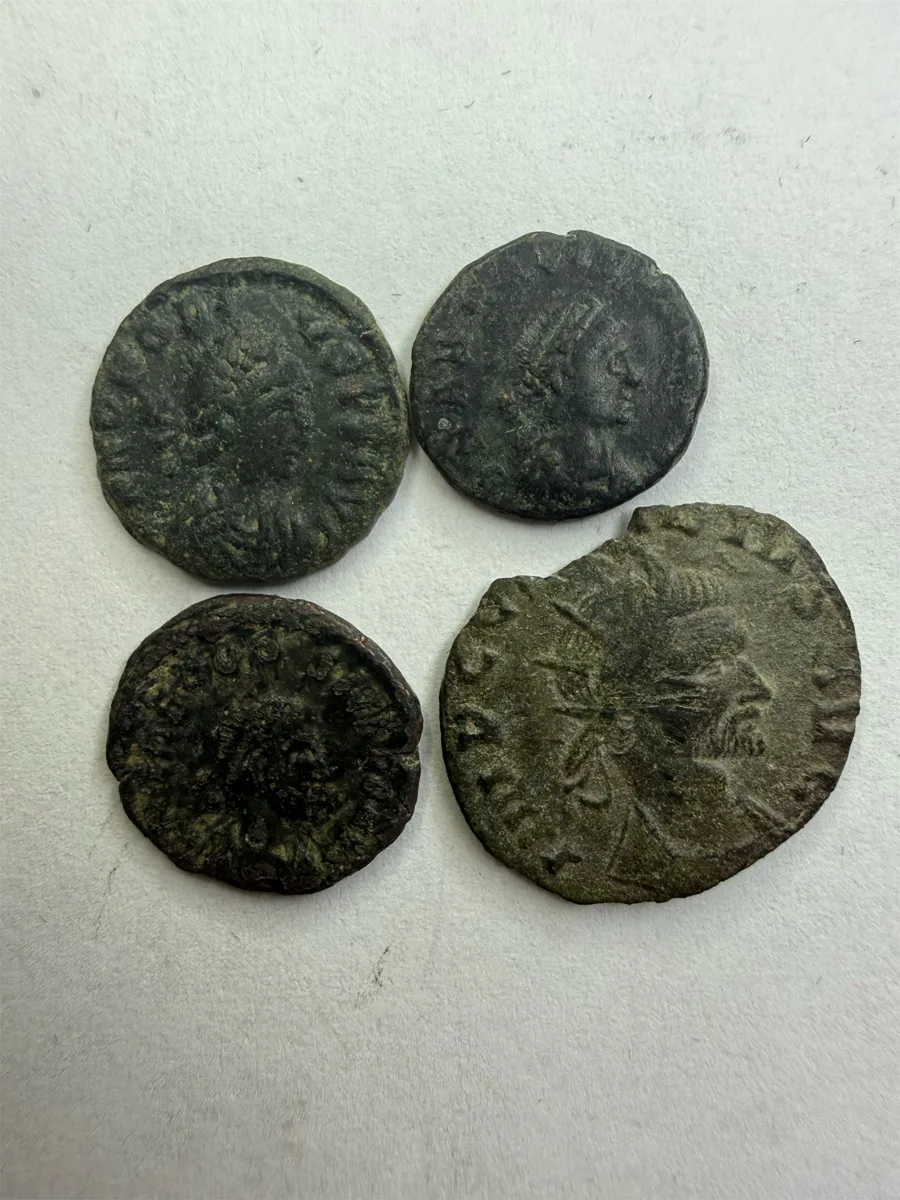 4 LRBC (Late Roman Bronze Coins)