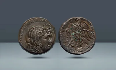 Ptolemaic Empire, Egypt. Ptolemy II Philadelphos, 285-246 BC  Uncertain mint in Syria or Phoenicia, c. 285-246 BC