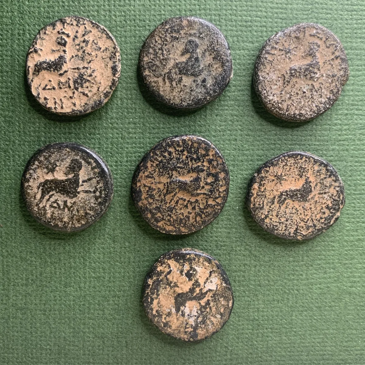 Lot of 7 roman provincial coins - Seleucis and Pieria