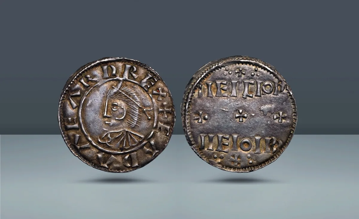 Anglo-Saxon, Kindom of Wessex. Edward the Elder, 899-924 AD  Uncertain mint in East Anglia, c. 899-924 AD