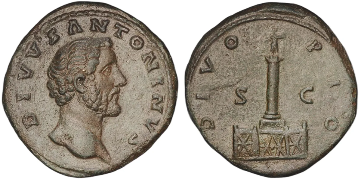 Antoninus Pius, Posthumous, Sestertius