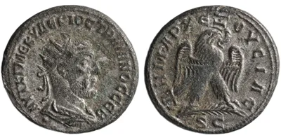 Trajan Decius, 249-251, BI Tetradrachm