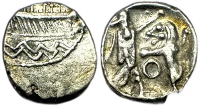 Judaea, Samaria, uncertain mint, Obol
